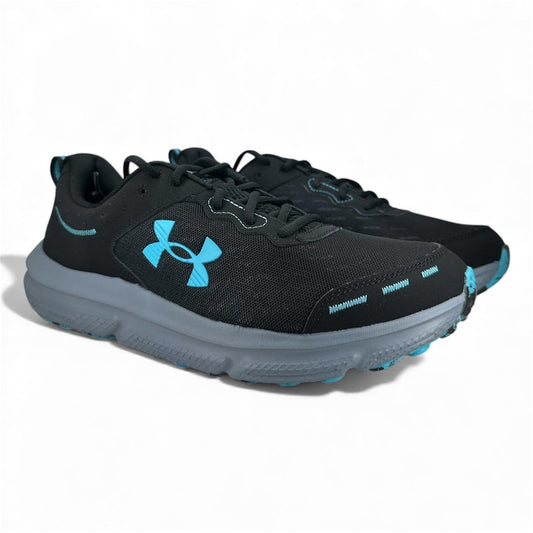 Under Armour Charged Assert 10 Men’s Running Shoes Black Blue Size 13 3026175-00