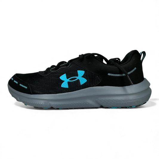 Under Armour Charged Assert 10 Men’s Running Shoes Black Blue Size 13 3026175-00